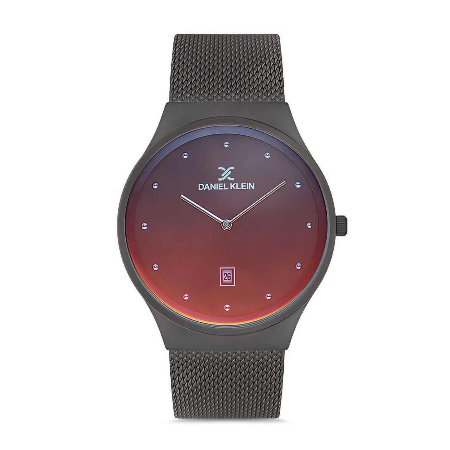 Ceas Barbătesc Premium Antracit, Brățară Metalică