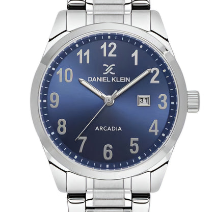 Ceas Bărbătesc Arcadia, Design Clasic cu Brățară Metalică