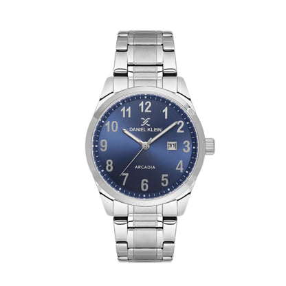 Ceas Bărbătesc Arcadia, Design Clasic cu Brățară Metalică
