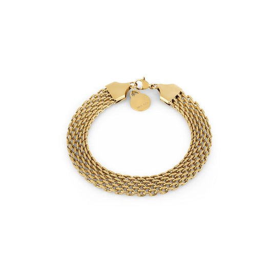 Brățară de Damă Daniel Klein, Design Împletit Multiplu din Oțel Inoxidabil