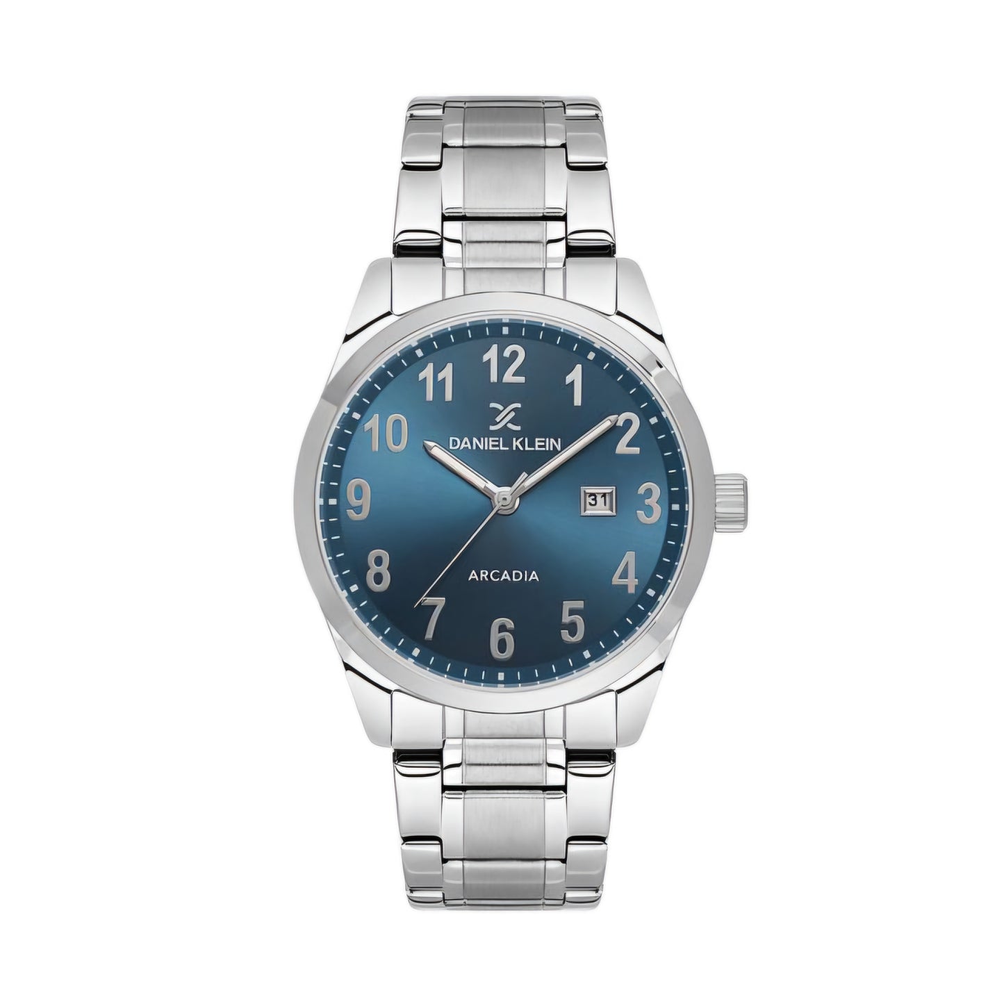 Ceas Bărbătesc Arcadia, Design Clasic cu Brățară Metalică