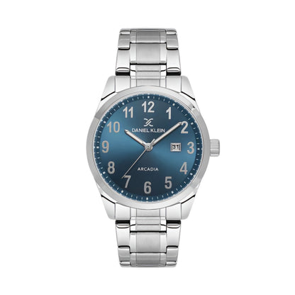 Ceas Bărbătesc Arcadia, Design Clasic cu Brățară Metalică