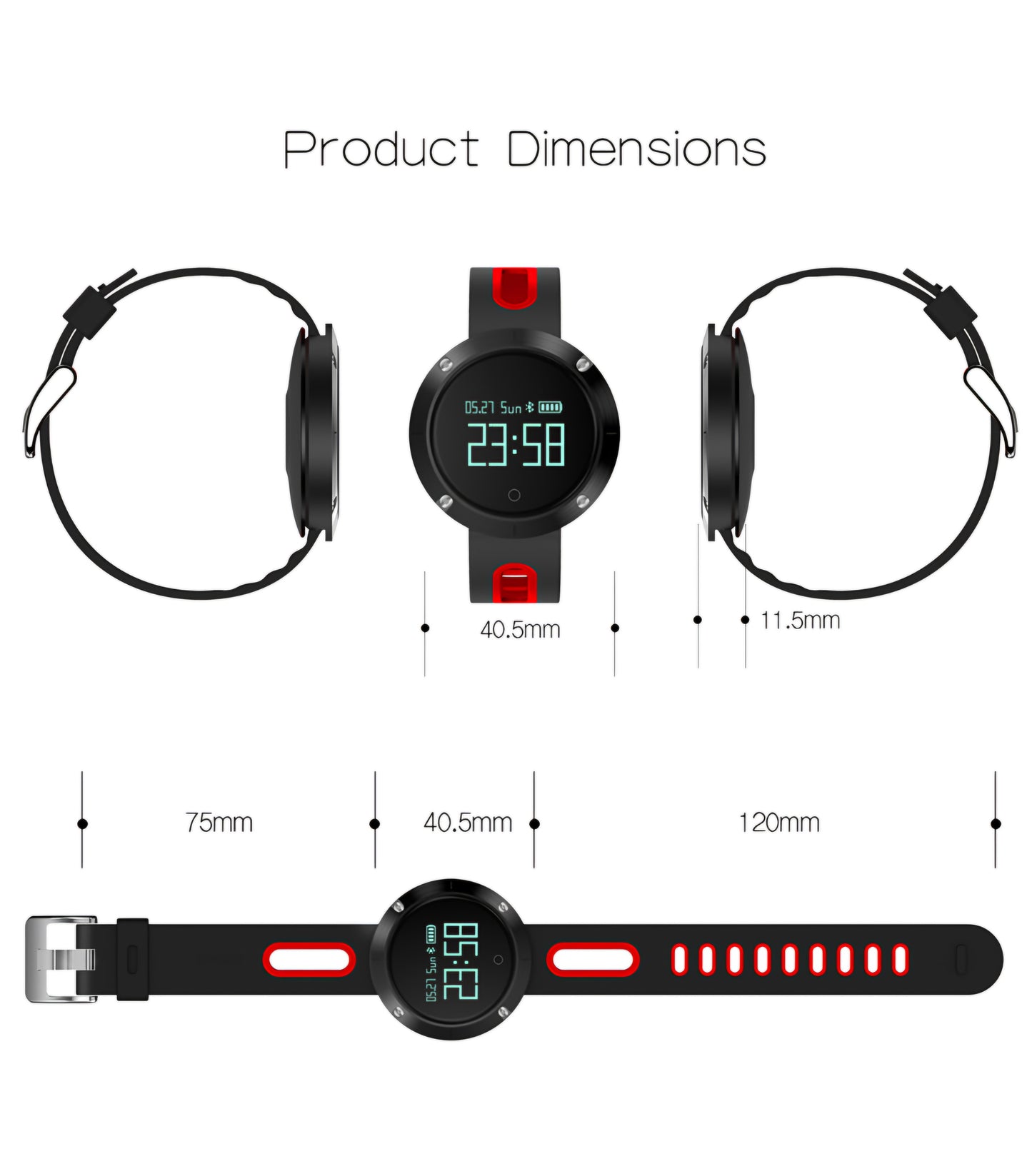 Ceas Smartwatch, Premium, Monitorizare Sănătate și Alerte prin Vibrații