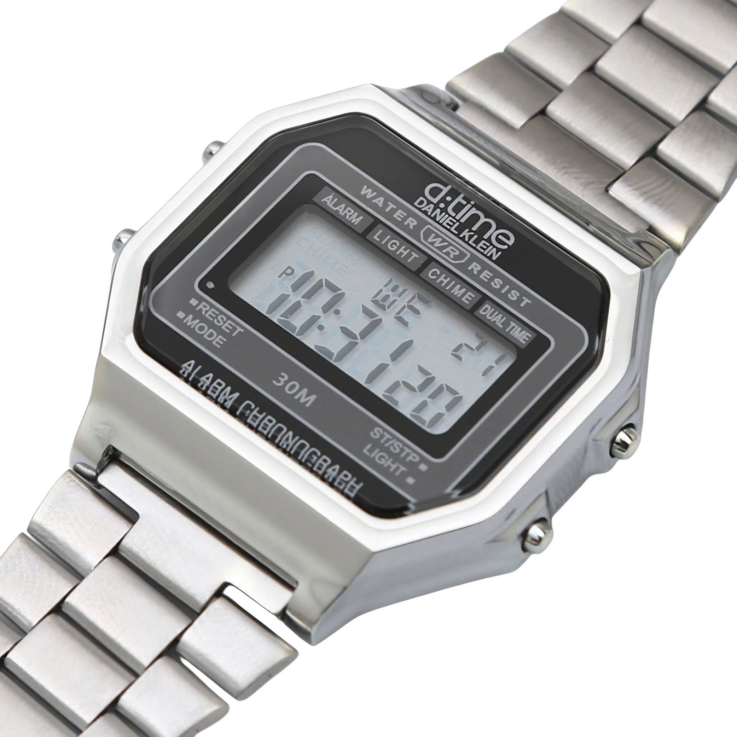 Ceas de Damă D-Time, Digital Retro-Modern cu Carcasă Octogonală