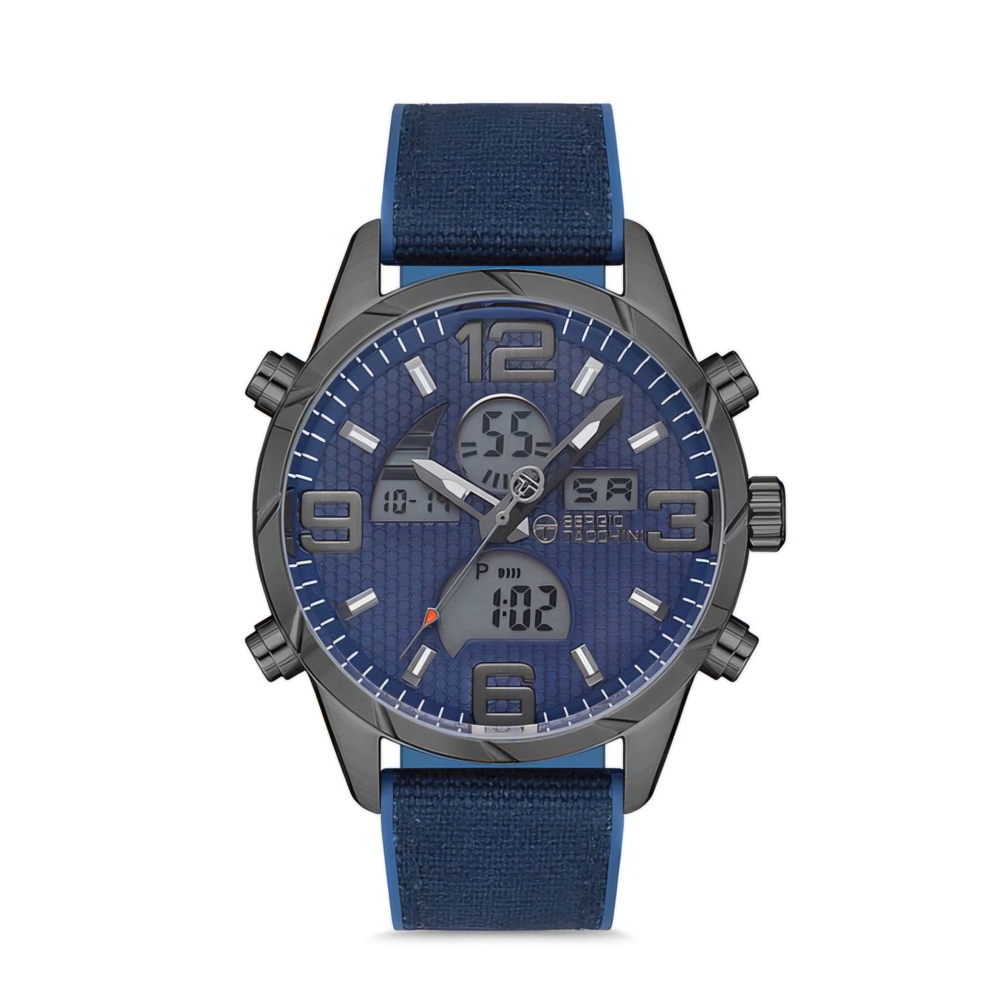 Ceas Bărbătesc Sergio Tacchini Archivio, Sportiv Analog-Digital cu Design Army