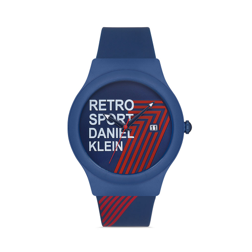 Ceas Bărbătesc, Design Retro cu Curea din Silicon și Afișaj Dată